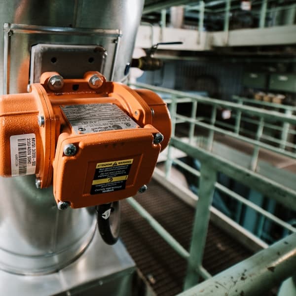 Metal production inside a working factory